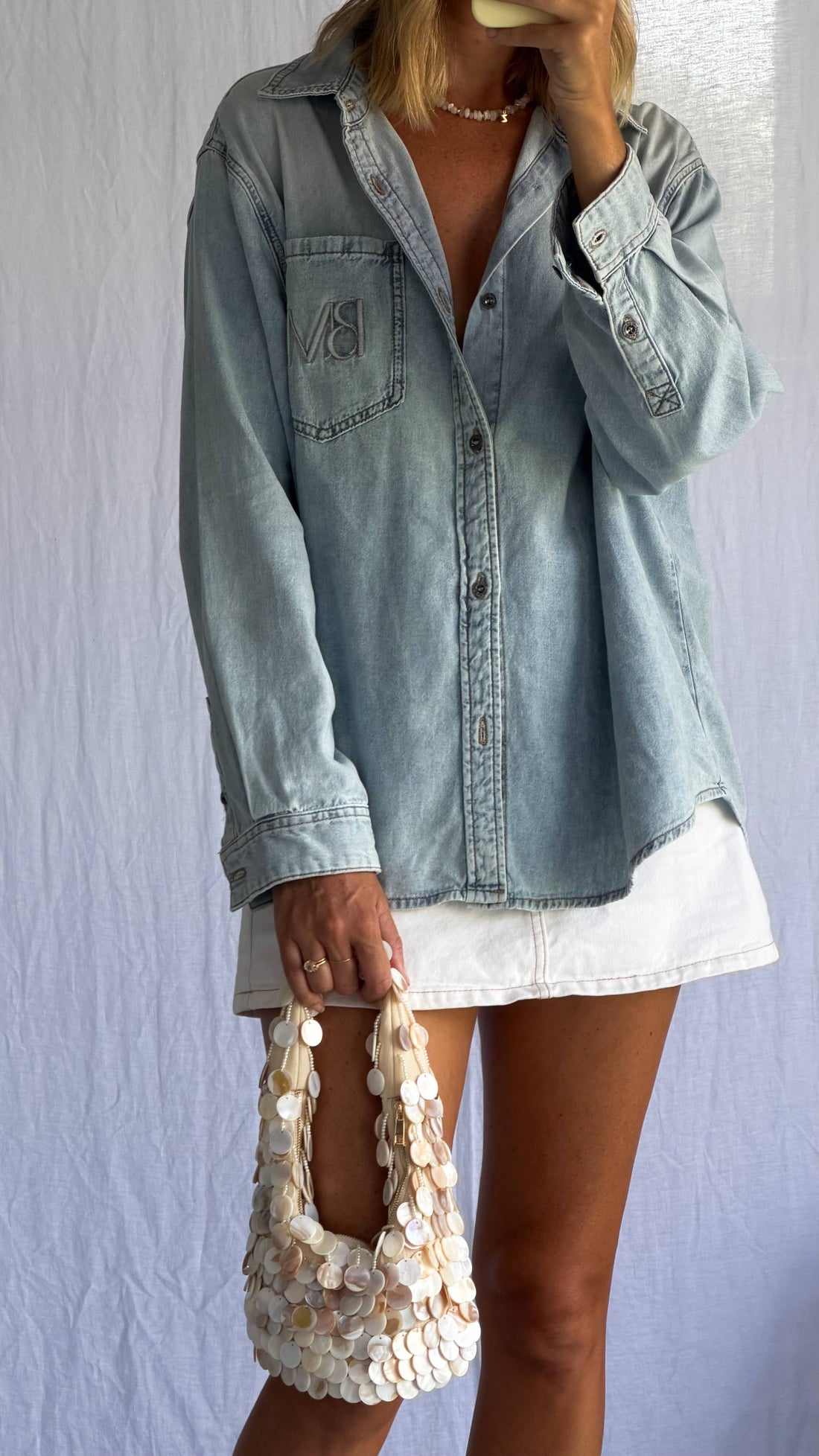 Aelia - Lumi Shell Bag – Pearl