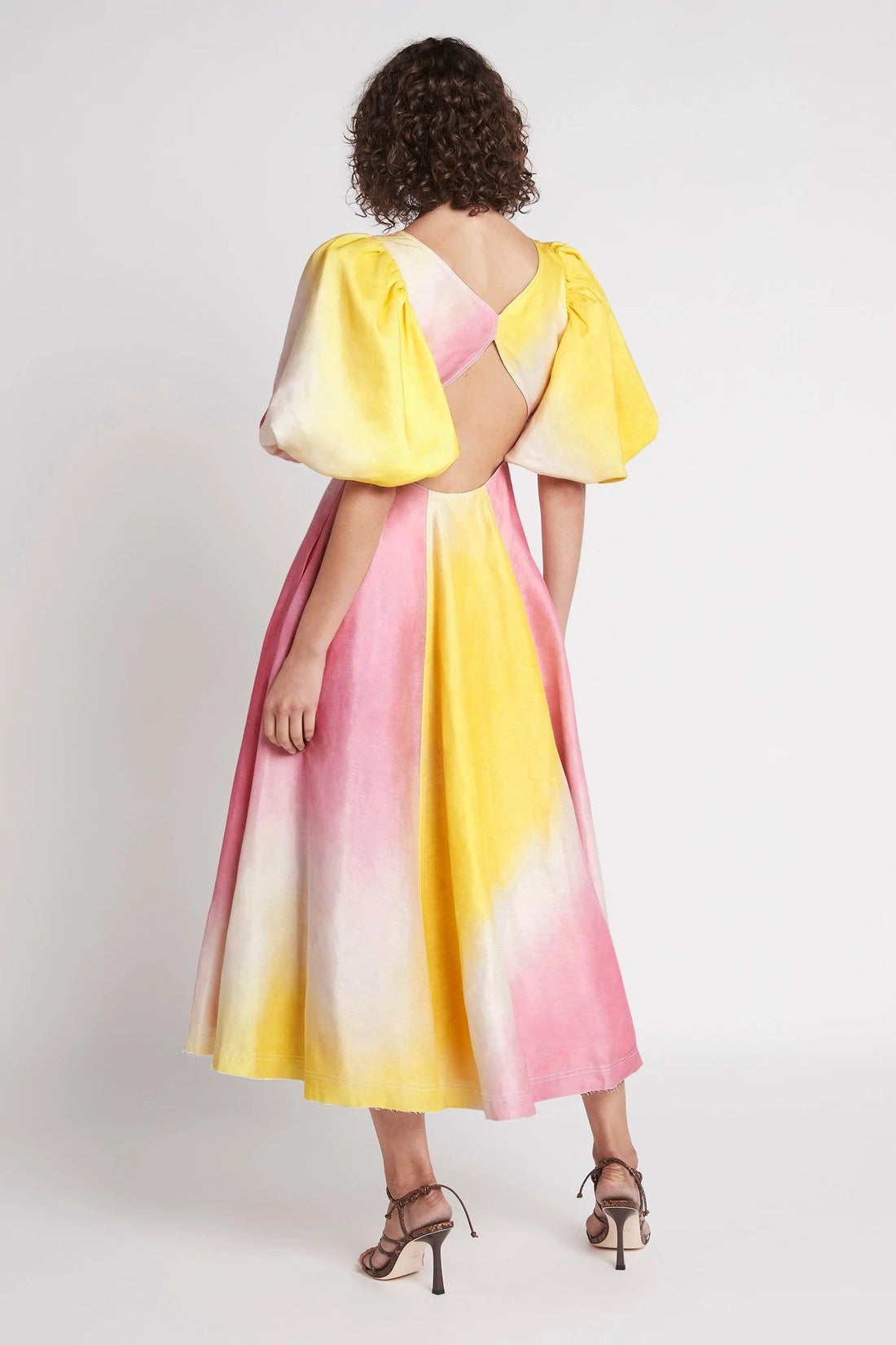AJE - Cloud Burst Midi Dress - Multi