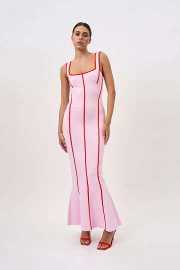 By Johnny Belle Contrast Maxi Dress