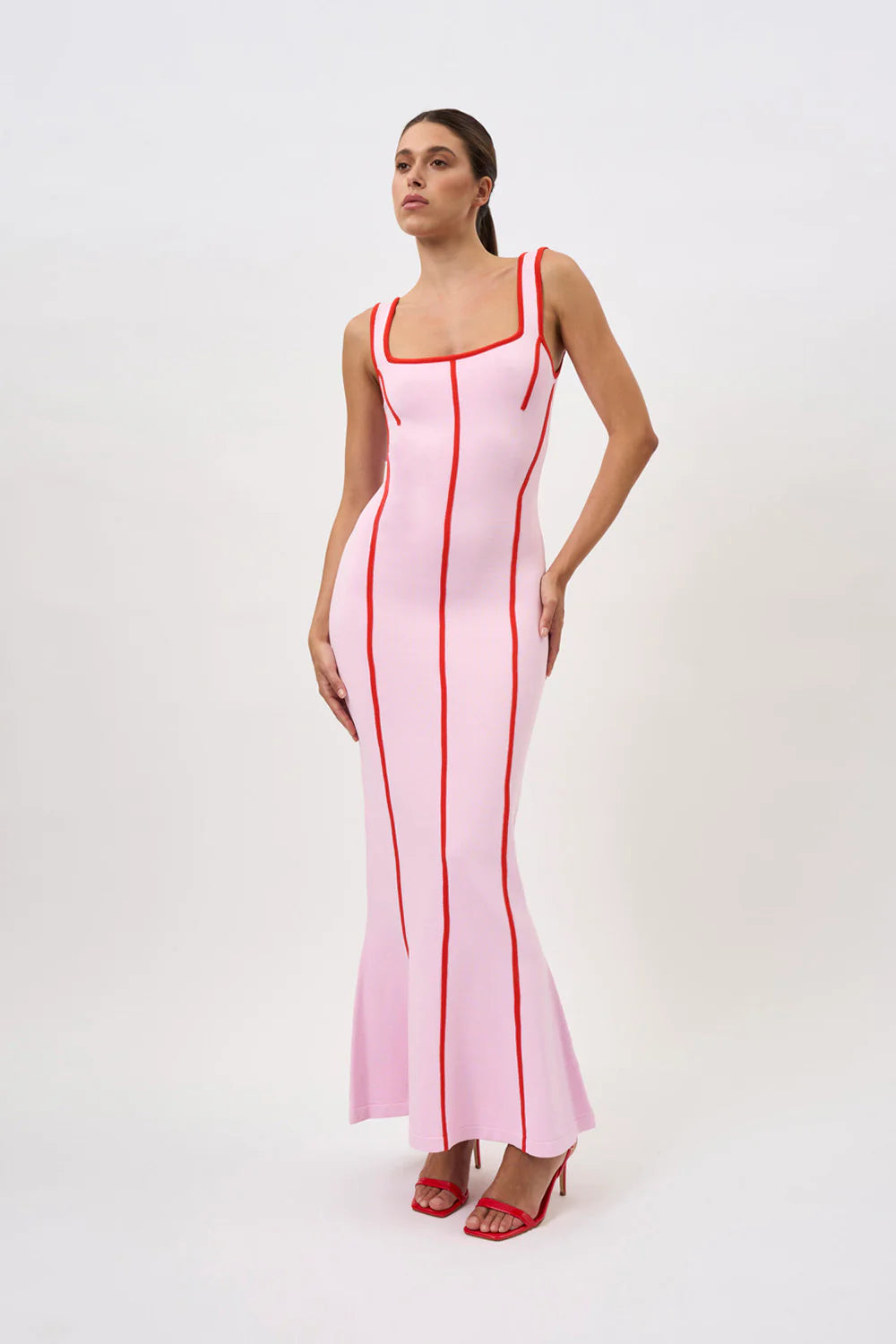 By Johnny Belle Contrast Maxi Dress