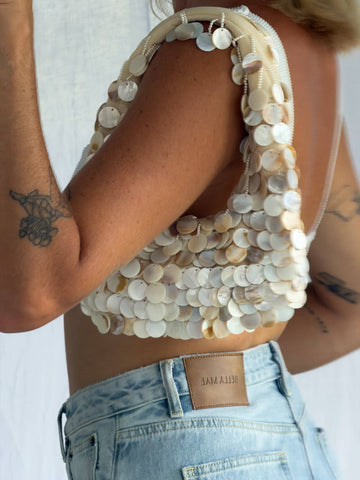 Aelia - Lumi Shell Bag – Pearl