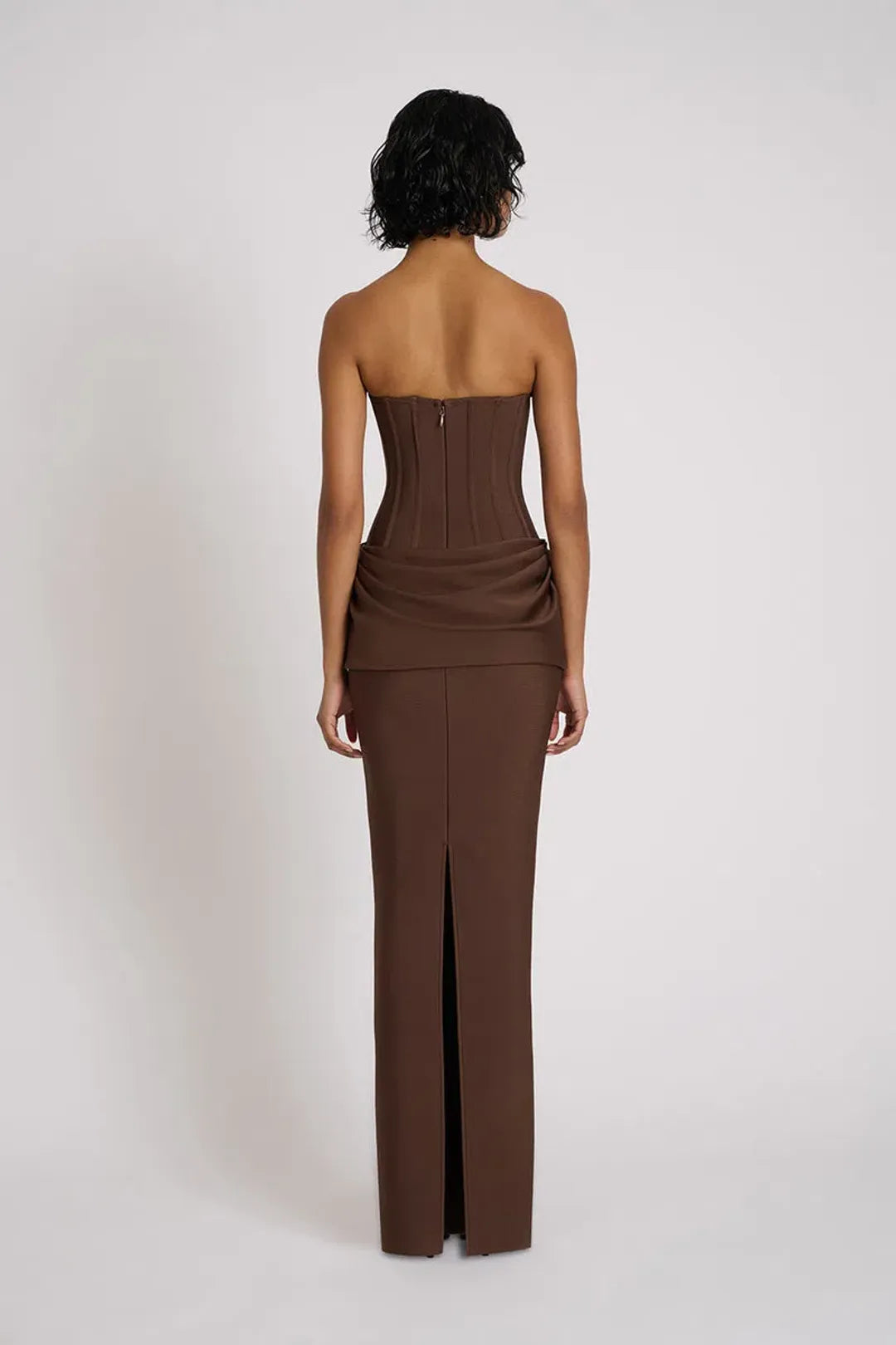 Eliya The Label - Hilda Gown - Chocolate Brown