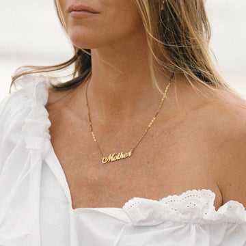 Aelia - Mother Necklace - 18k Gold Plated
