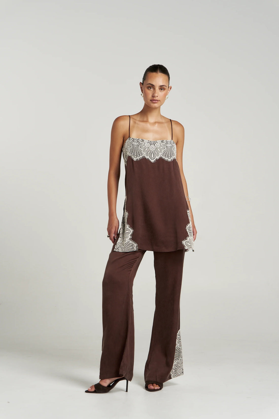 Summi Summi - Florence Shift Top - Espresso