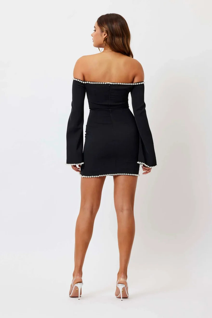 Bianca & Bridget - Shaylee Mini Dress - Black Pearl