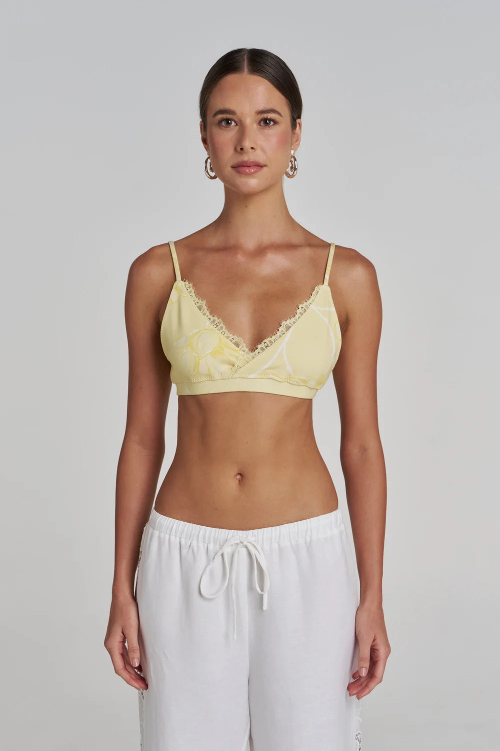 Summi Summi - Cross Me Bralette - Magnolia