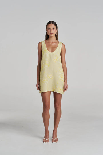 Summi Summi - Flora Mini Dress - Magnolia