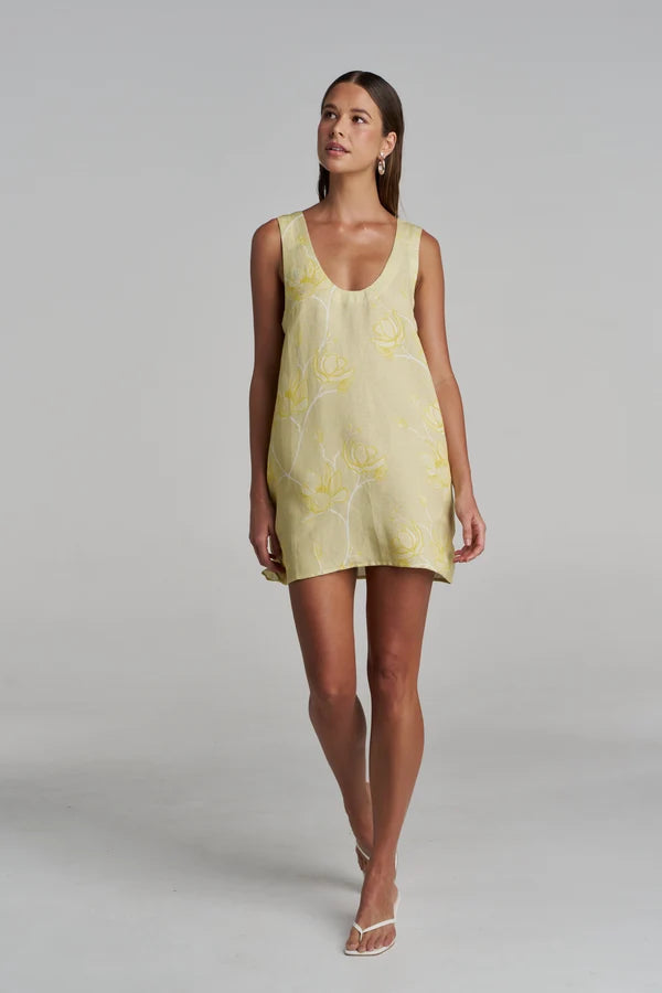 Summi Summi - Flora Mini Dress - Magnolia