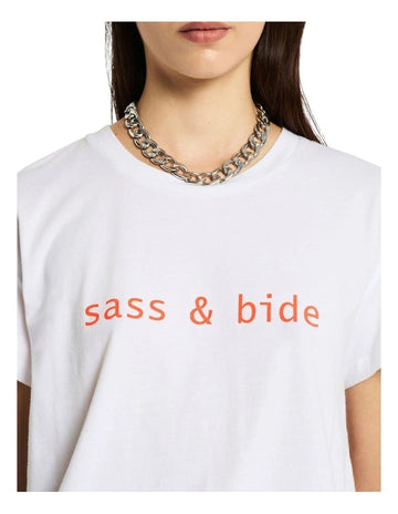 Sass and Bide Classic Logo Tee