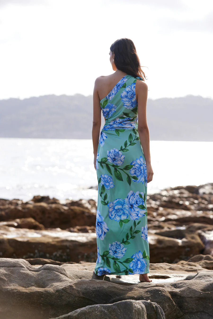 Sonya Moda Azzuro Verde Dress