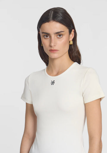 VW LOGO TEE IVORY